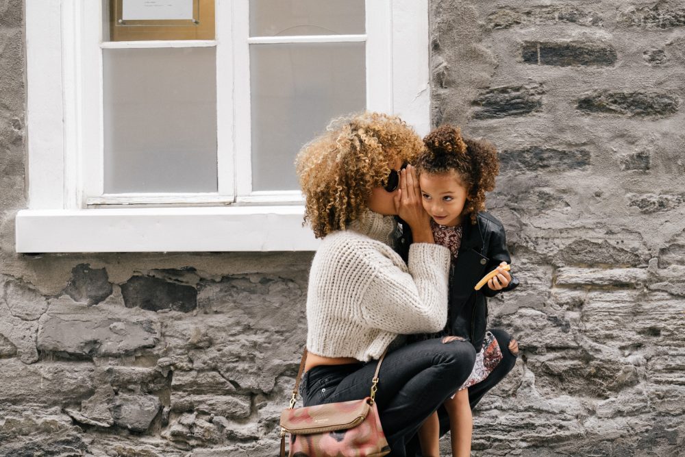 Mom with her little girl - JoAnna Inks Sleep Solutions