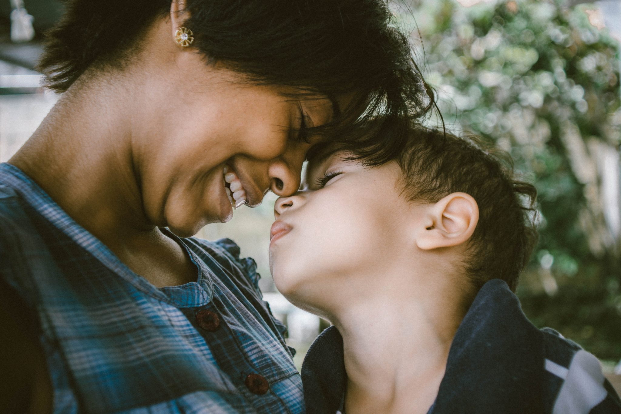 mom with son - JoAnna Inks Sleep Solutions